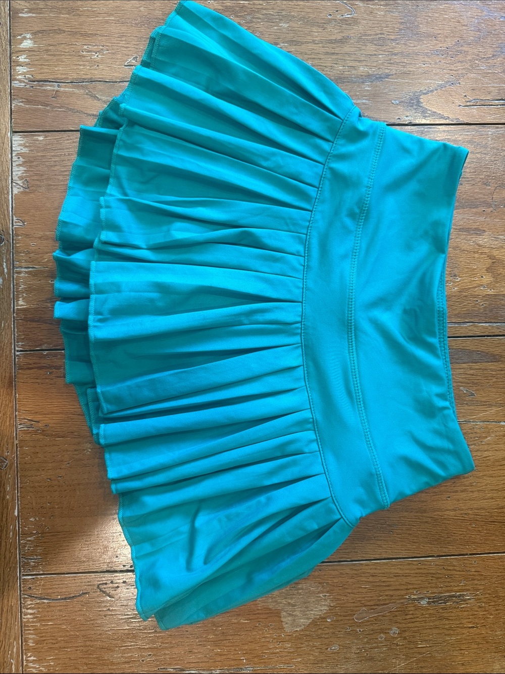 Women’s Teal Pleated Skort - Stylish Active Skirt